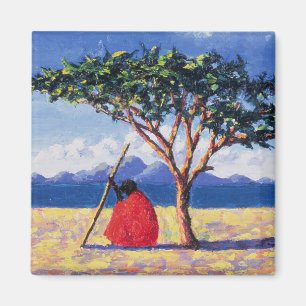 Aimant Sous l'arbre 1991 d'acacia