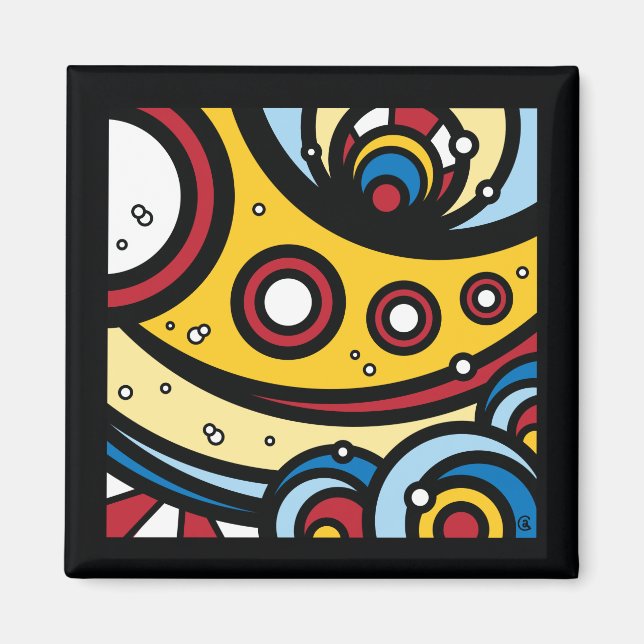 Aimant Sous-marin jaune (Devant)