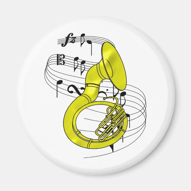Aimant Sousaphone (Devant)
