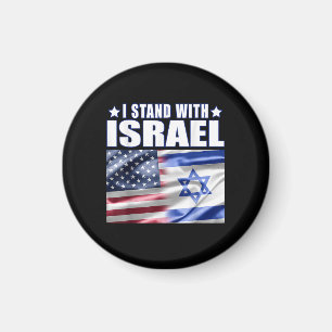 Aimant Soutenez Israël Je suis avec Israël 