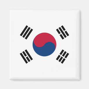Aimant South Korea flag