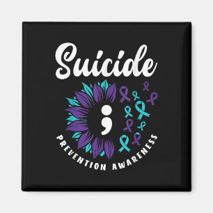 Aimant Soutien à la sensibilisation au suicide Prévention