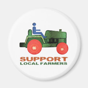 Aimant Soutien aux agriculteurs