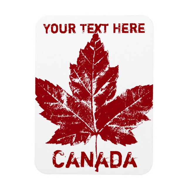 Aimant souvenir Canada Personnalisé Canada Magnets (Vertical)