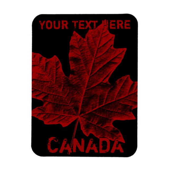 Aimant souvenir Canada Personnalisé Canada Magnets (Vertical)