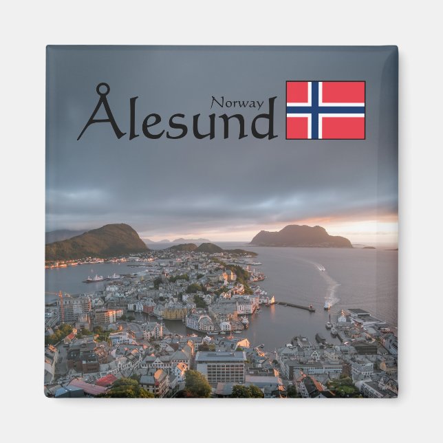 Aimant Souvenir d'Alesund (Devant)