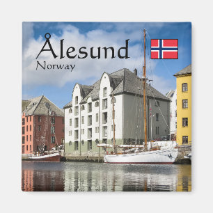 Aimant Souvenir d'Alesund