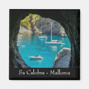 Aimant Souvenir de baie de Majorque SA Calobra