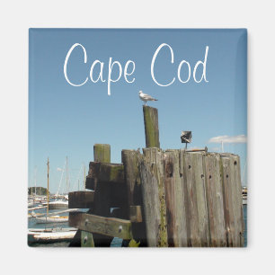 Aimant souvenir de Cape Cod, Massachusetts Sunset