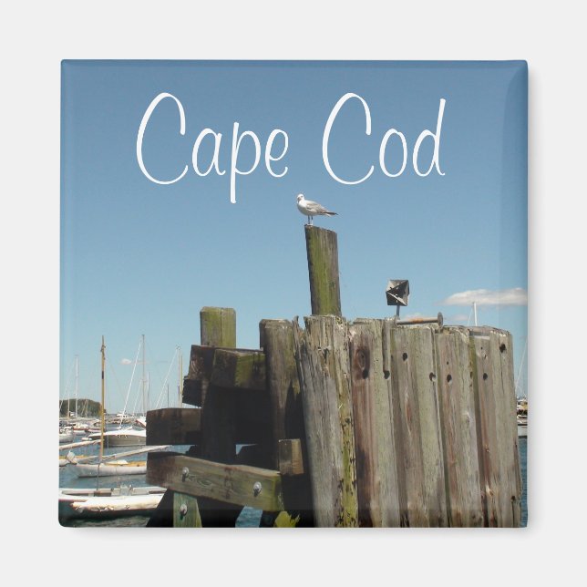 Aimant souvenir de Cape Cod, Massachusetts Sunset (Devant)