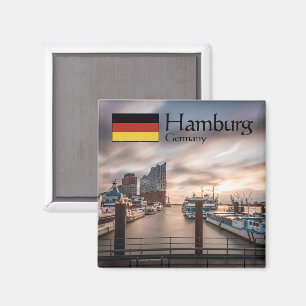 Aimant Souvenir de Hambourg