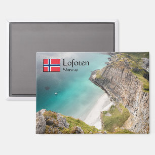 Aimant Souvenir de Lofoten Norvège