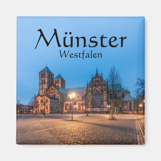 Aimant Souvenir de Münster (Devant)