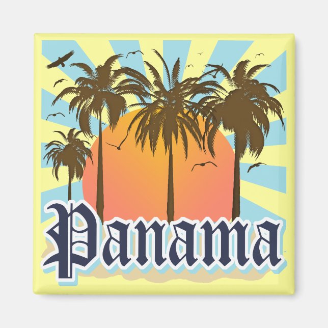 Aimant Souvenir de Panama City (Devant)