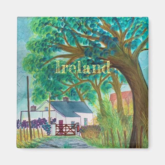 Aimant Souvenir d'Irlande (Devant)