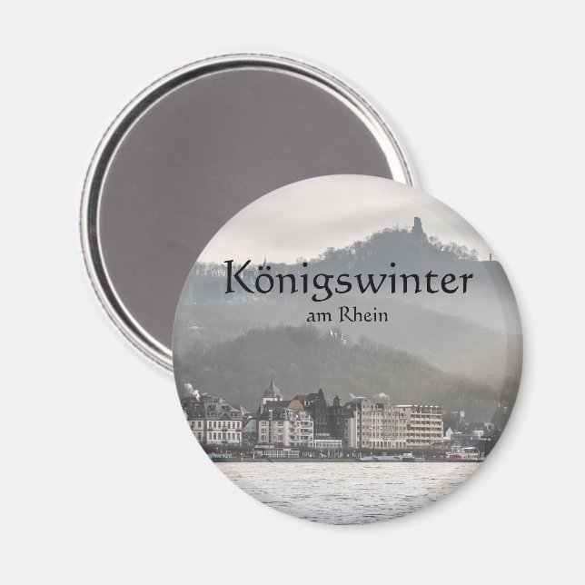 Aimant Souvenir Königswinter (Recto/Verso)