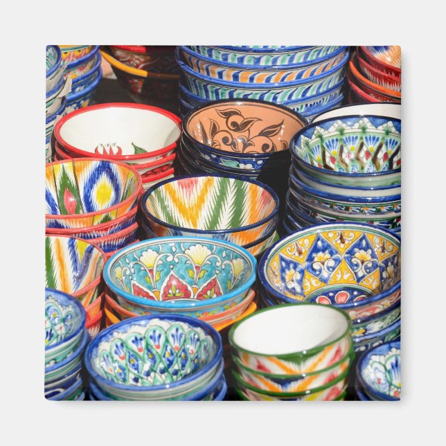 Aimant Souvenirs en Ouzbékistan (Devant)