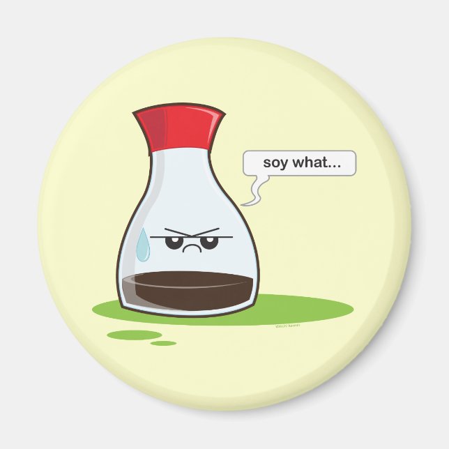 Aimant Soy What (Devant)