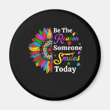 Soyez la raison pour laquelle quelqu'un sourit auj