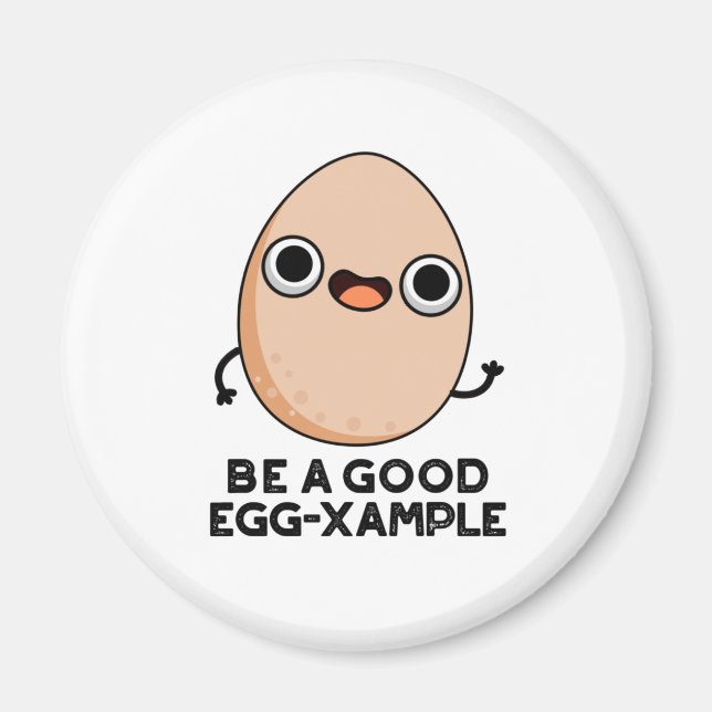 Aimant Soyez Un Bon Oeuf Exemple De Jeu D'Oeuf Drôle (Devant)