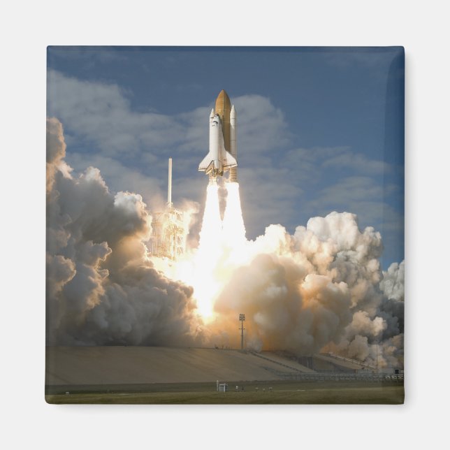 Aimant Space Shuttle Atlantis se lève sur 24 (Devant)