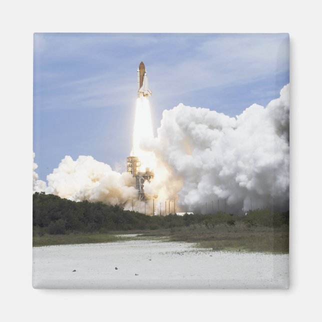Aimant Space Shuttle Atlantis se lève sur 28 (Devant)