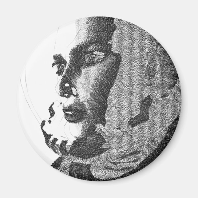 Aimant spacegirl (Devant)