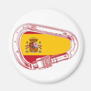 Aimant Spain Carabiner Flag