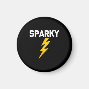 Aimant Sparky Funny Dit Sarcastique Novelty Electricien