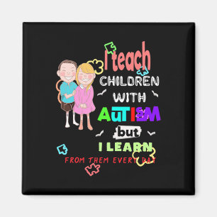 Aimant Spécial Ed SPED Professeur Enseigner Cool Autisme 