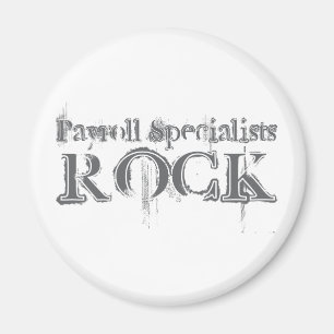 Aimant Spécialistes de la paie Rock