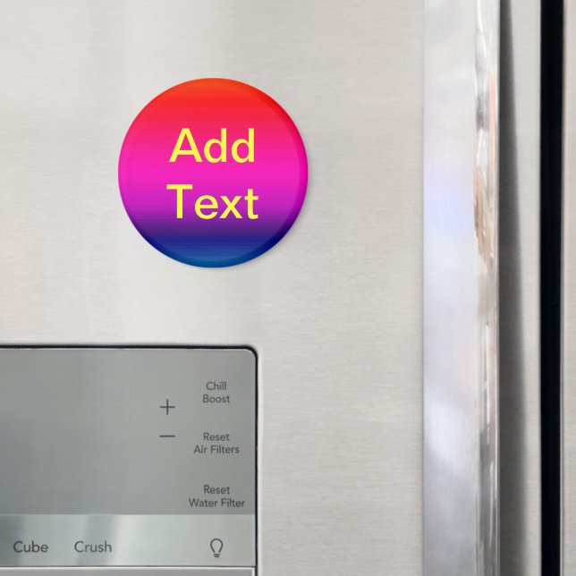 Aimant Spectre des couleurs horizontales - 4 (In situ (réfrigérateur))