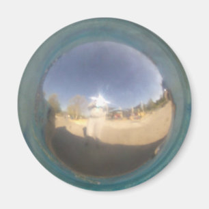 Aimant Sphère argenté