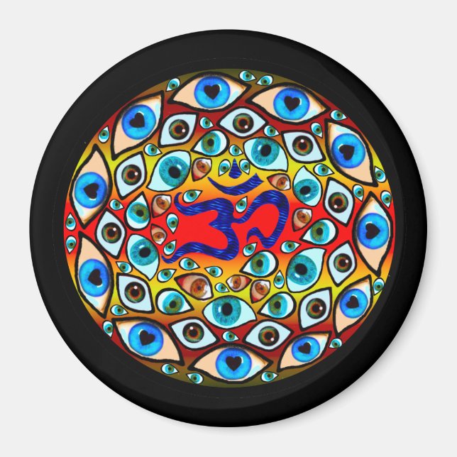 Aimant Sphère Aum (Devant)