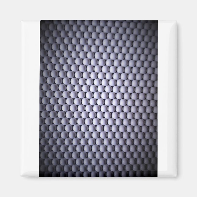 Aimant Sphères blanches (Devant)