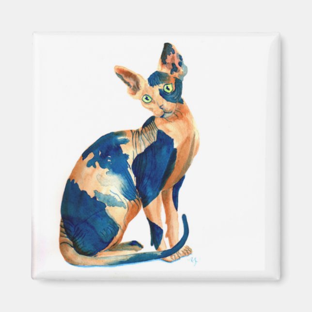 Aimant Sphynx Chat 6 (Devant)