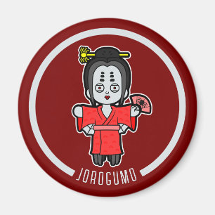 Aimant Spider Lady Jorogumo   Yokai japonais