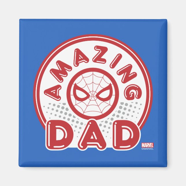Aimant Spider-Man | Papa Extraordinaire (Devant)