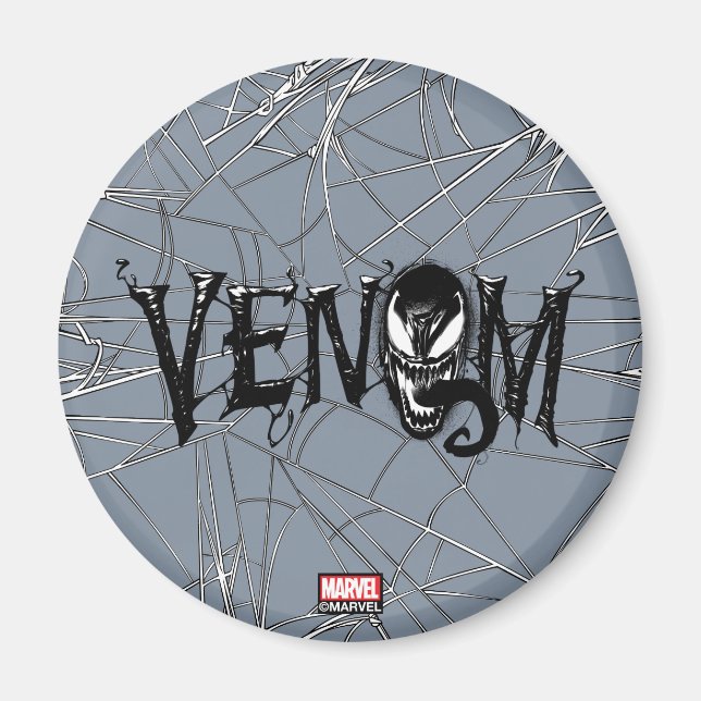 Aimant Spider-Man | Venom Nom Logo (Devant)