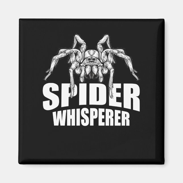 Aimant Spider Whisperer Halloween Tarantula Spider Cadeau (Devant)