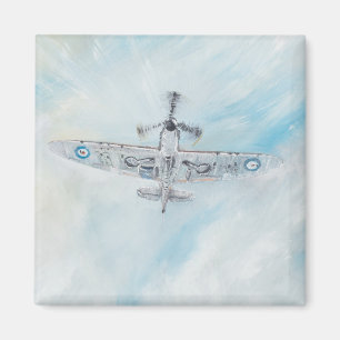 Aimant SPITFIRE. "As de pique. 2014.