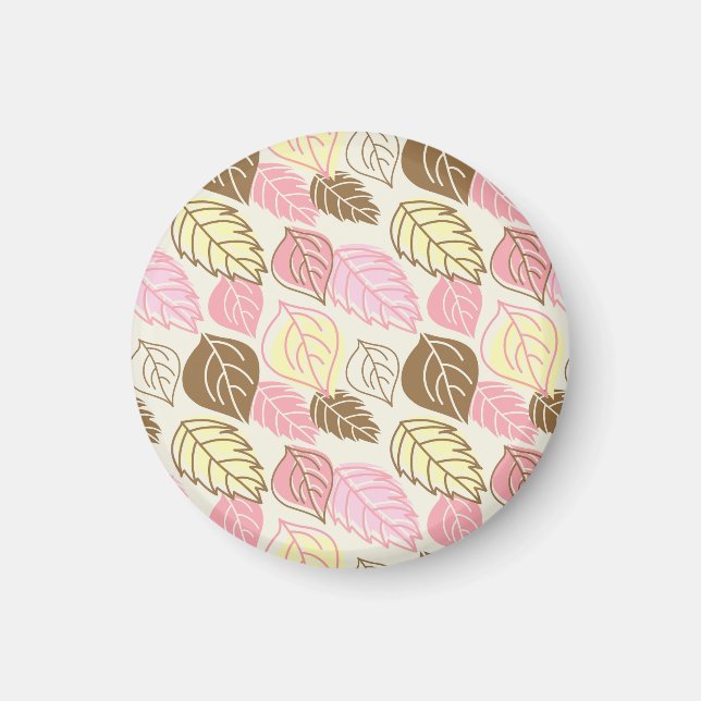 Aimant Splendor d'automne : Motif sans feuille (Devant)