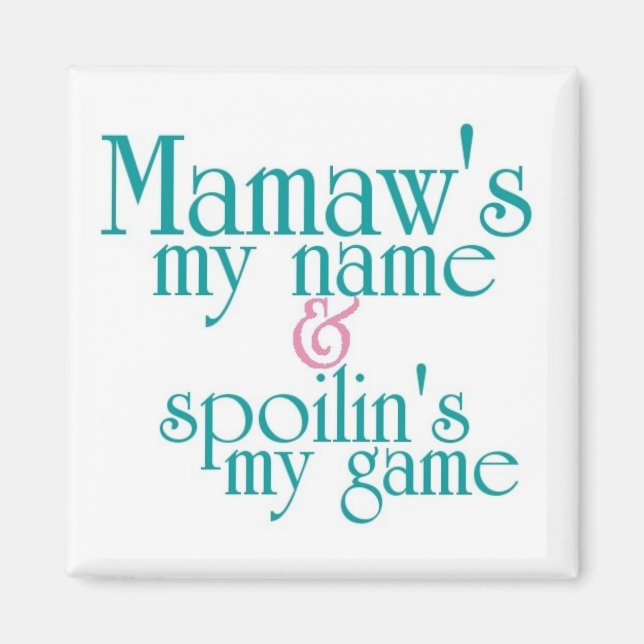 Aimant Spoilins My Game-Mamaw 3 (Devant)