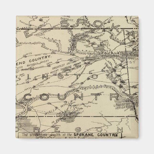 Aimant Spokane (Devant)