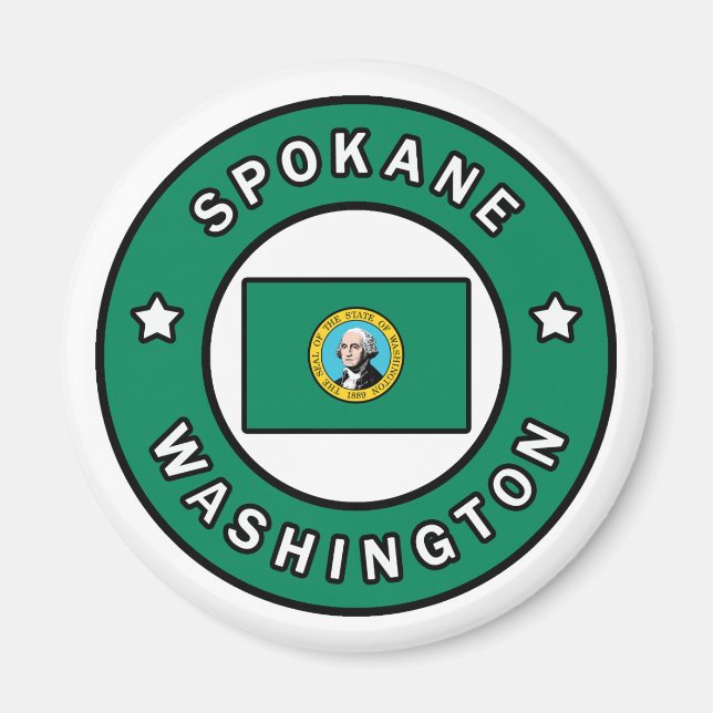 Aimant Spokane Washington (Devant)