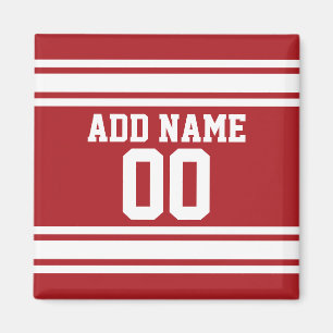 Aimant Sports Jersey with Your Name and Number