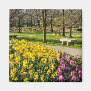 Aimant Spring Season Flower Garden