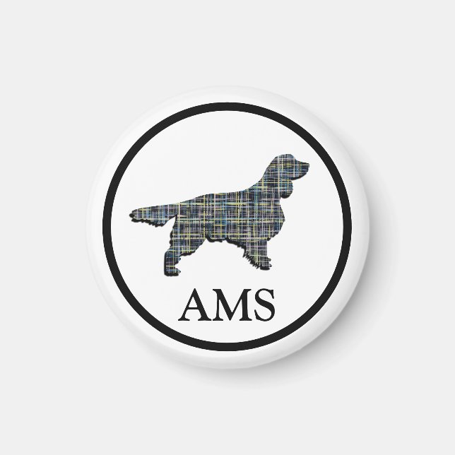 Aimant Springer Spaniel mignon chien animal de compagnie  (Devant)