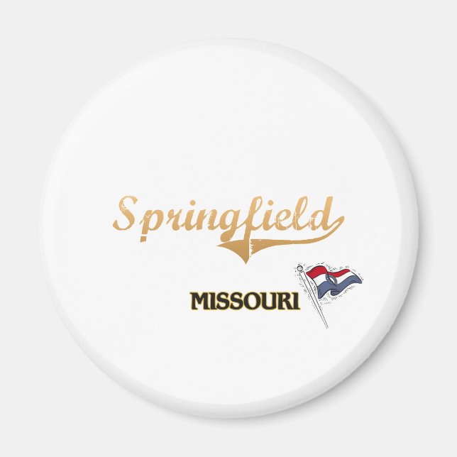 Aimant Springfield Missouri City Classic (Devant)