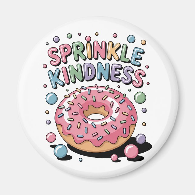 Aimant Sprinter la gentillesse | Donut (Devant)